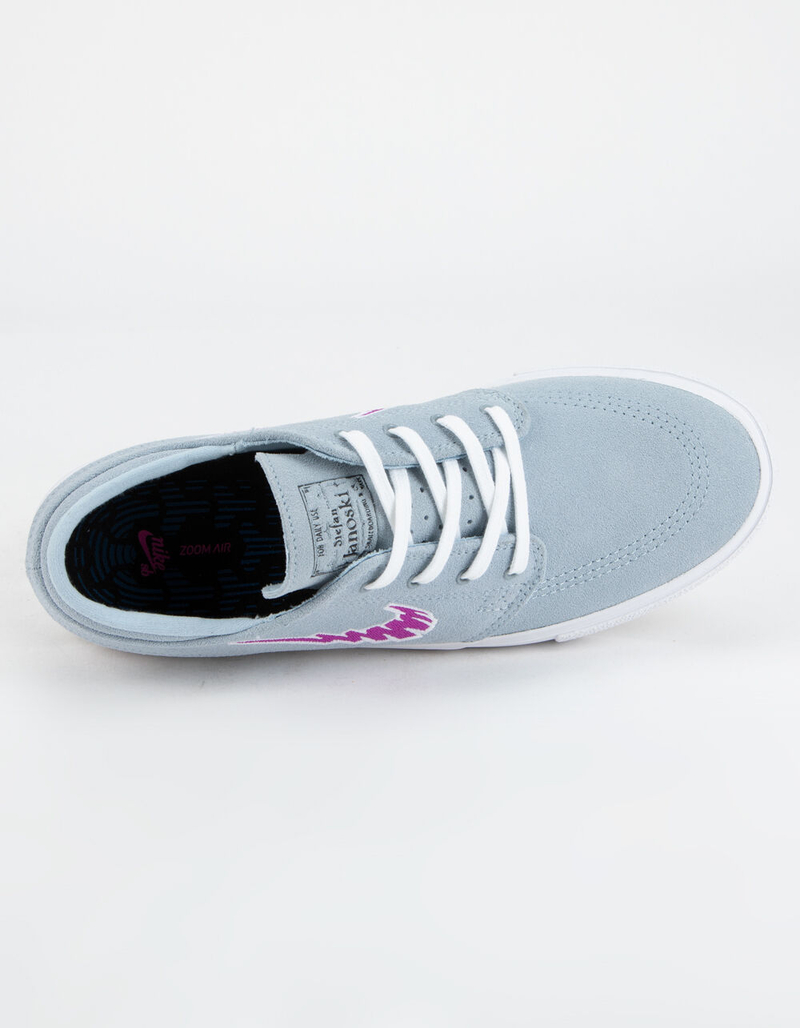 NIKE SB Zoom Stefan Janoski Canvas RM Mens Vivid Purple & Grey Shoes image number 2
