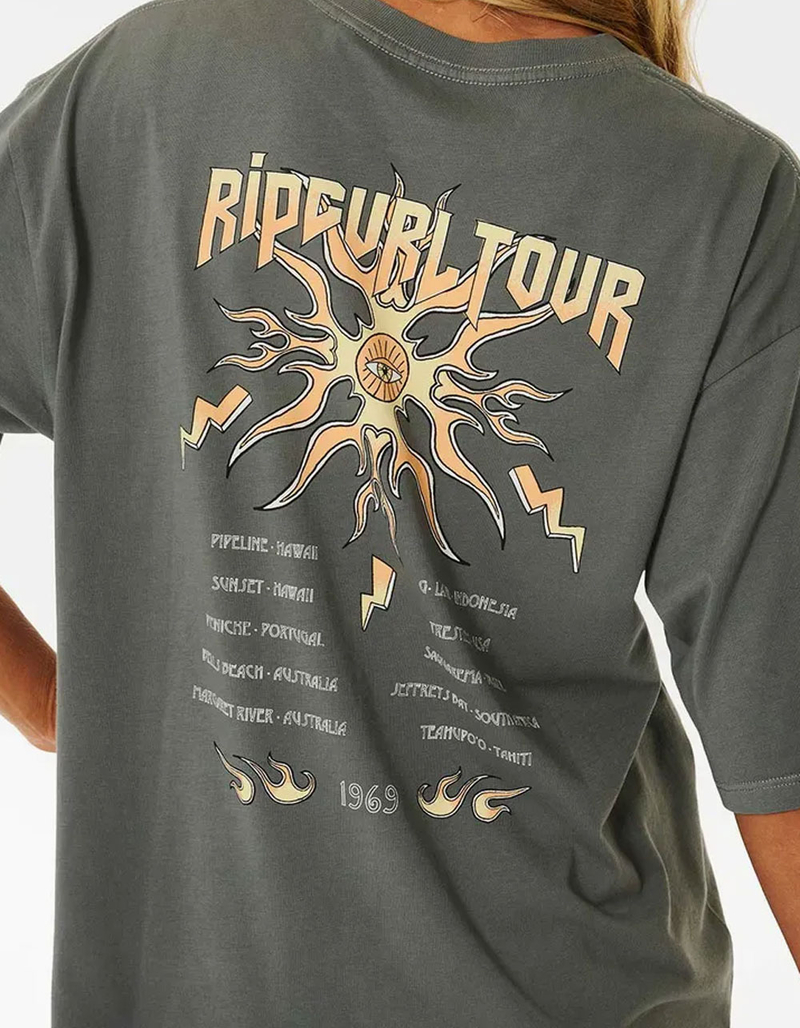 RIP CURL Tour Heritage Womens Oversized Tee image number 3