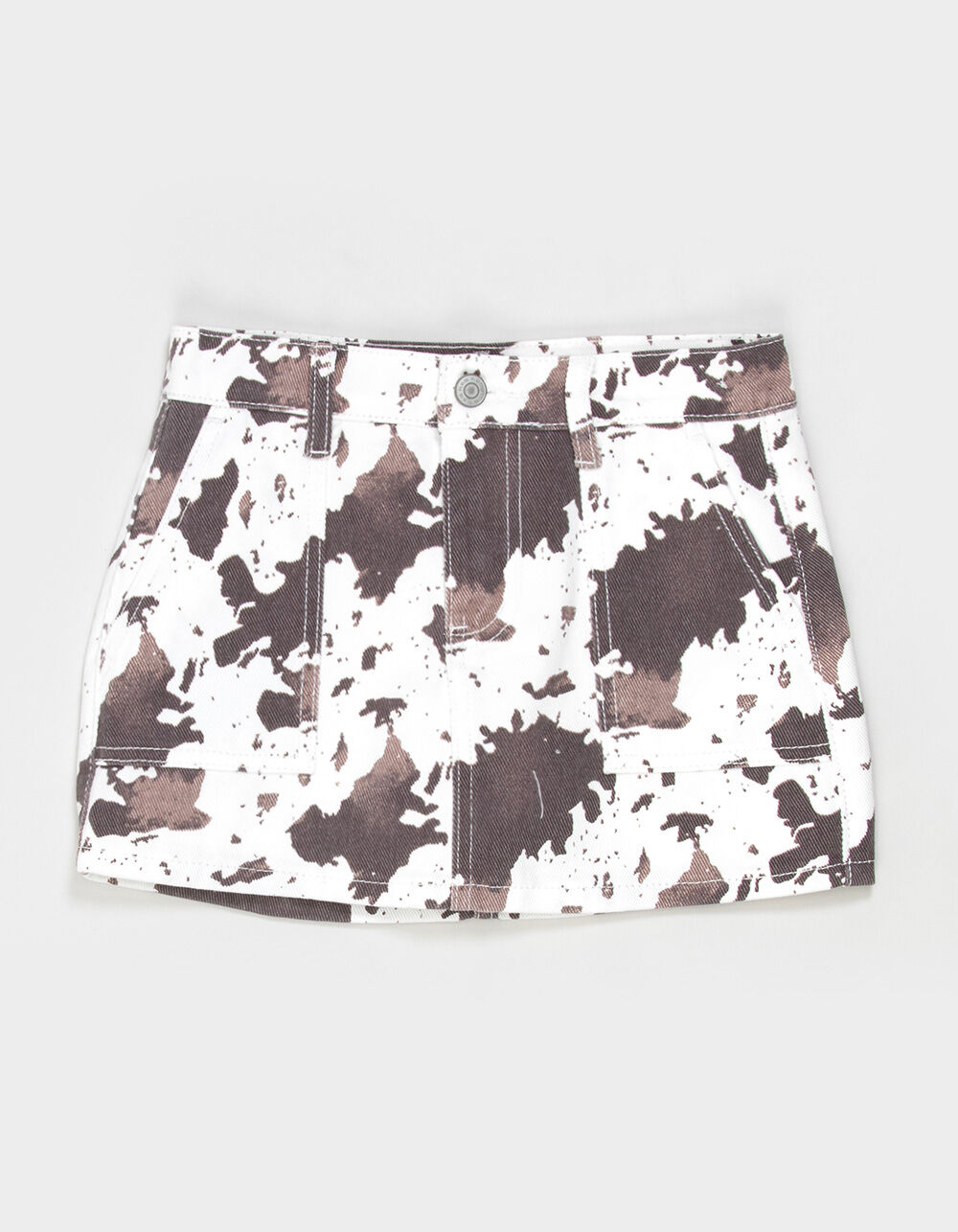 RSQ Girls Cow Print Skort - BROWN COMBO | Tillys