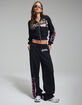 VON DUTCH Womens Wide Leg Sweatpants image number 1