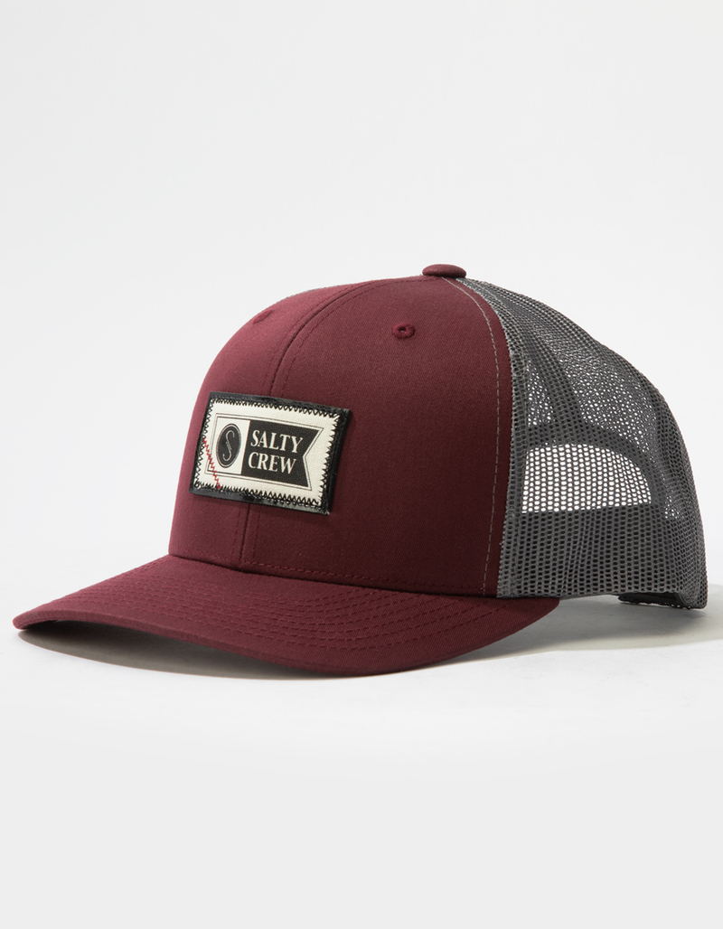 SALTY CREW Topstitch Retro Mens Trucker Hat image number 0