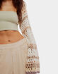 FREE PEOPLE Gia Crochet Womens Shrug image number 3