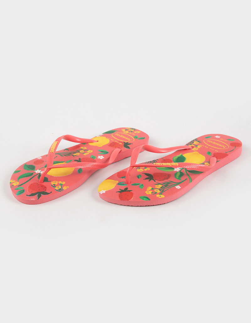 HAVAIANAS Slim Summer Bliss Womens Flip Flops image number 2
