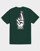 LOSER MACHINE Good Luck Fingers Mens Tee image number 1