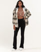 ASHLEY Sherpa Lined Womens Flannel  image number 4