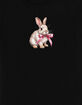 BOW Bunny Womens Baby Tee image number 3