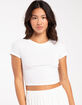 TILLYS Womens Baby Tee image number 5