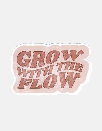 Grow With The Flow Sticker Primary Image