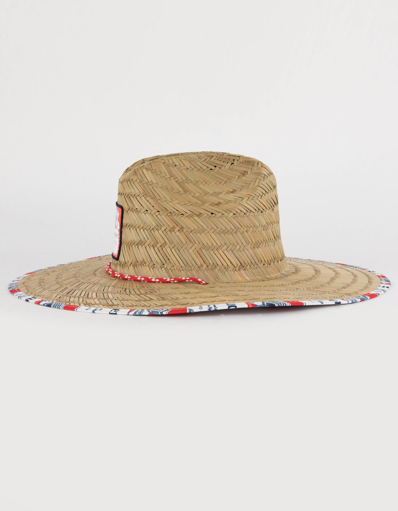 BUDWEISER Mens Lifeguard Straw Hat image number 1