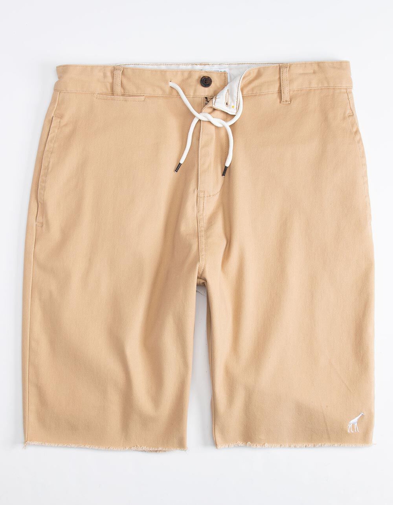 LRG Choppa Khaki Mens Shorts image number 0