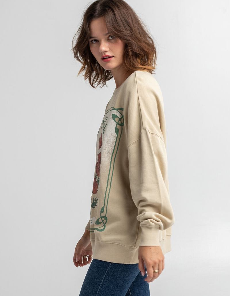 O'NEILL Nouveau Womens Oversized Crew Neck Sweatshirt image number 1