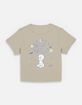 CASPER Starry Night Friendly Womens Baby Tee image number 1