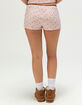 FULL TILT Ditsy Pointelle Womens Shorts image number 4