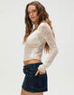 BDG Urban Outfitters Olivia Womens Lace Top image number 3