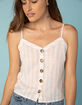 WEST OF MELROSE It All Lines Up Rose Womens Cami image number 5