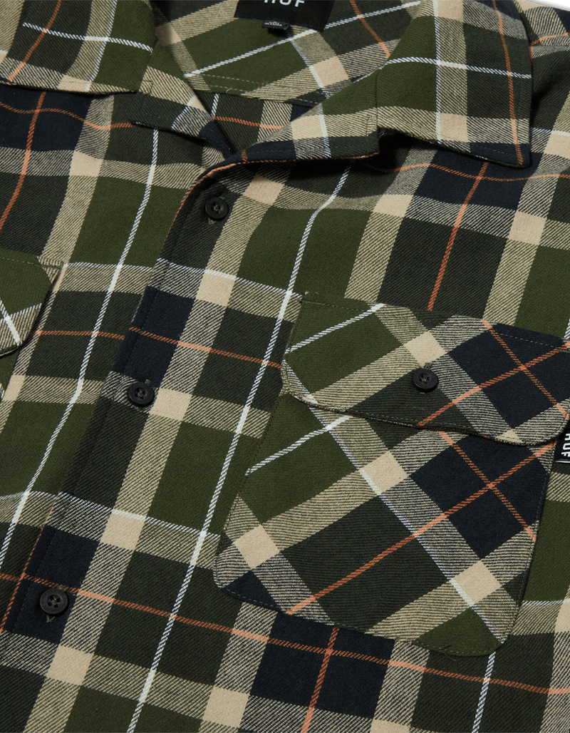HUF Prescott Mens Flannel image number 3
