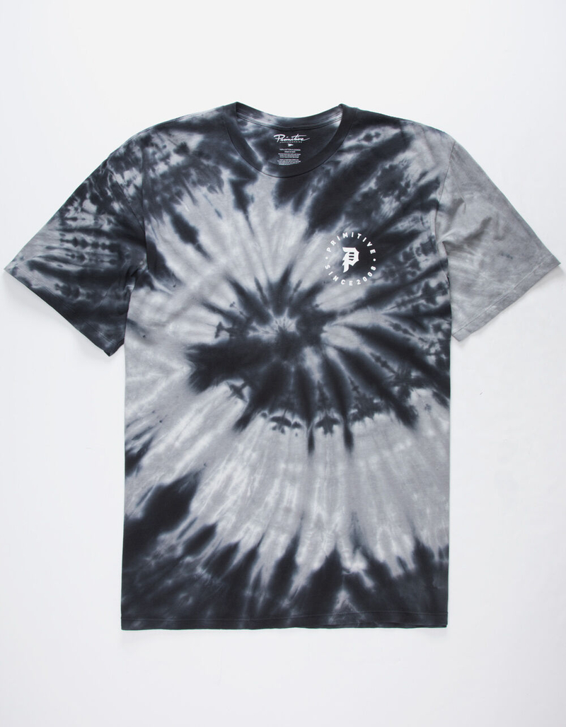 PRIMITIVE Dirty P Orbit Black Mens T-Shirt image number 1