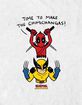 DEADPOOL & WOLVERINE Round House Cooks Unisex Tee image number 2