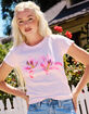 FULL TILT Lily Womens Baby Tee image number 1