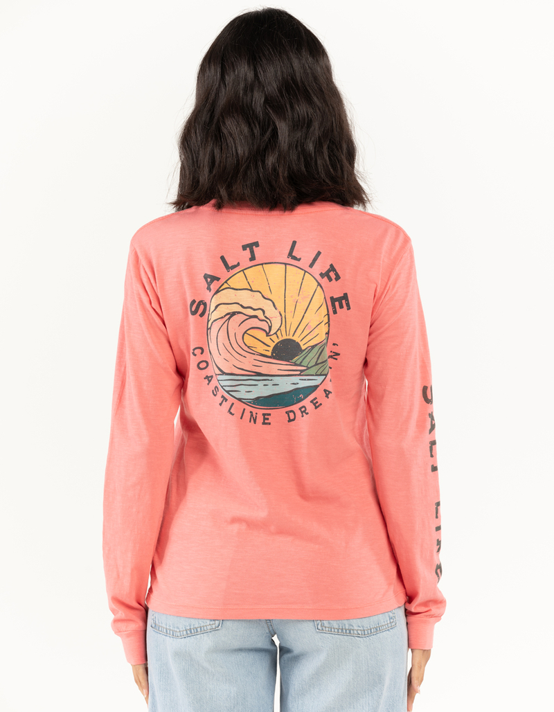 SALT LIFE Coastline Dreamin' Womens Oversized Tee image number 0