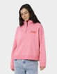 RIP CURL Surf Puff Womens 1/4 Zip Sweatshirt image number 1