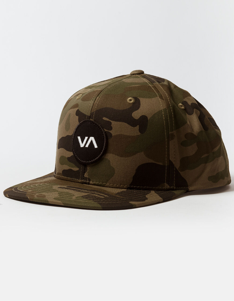 RVCA VA Patch Mens Snapback Hat image number 0
