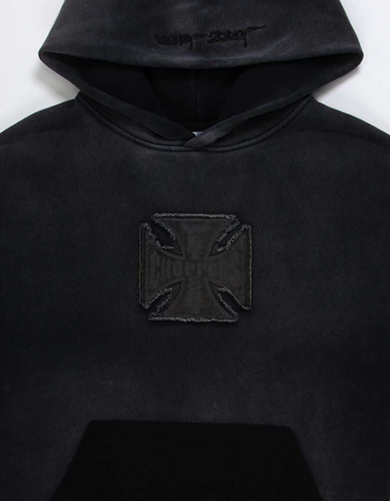 WEST COAST CHOPPERS Ghost Fray Mens Hoodie  image number 3