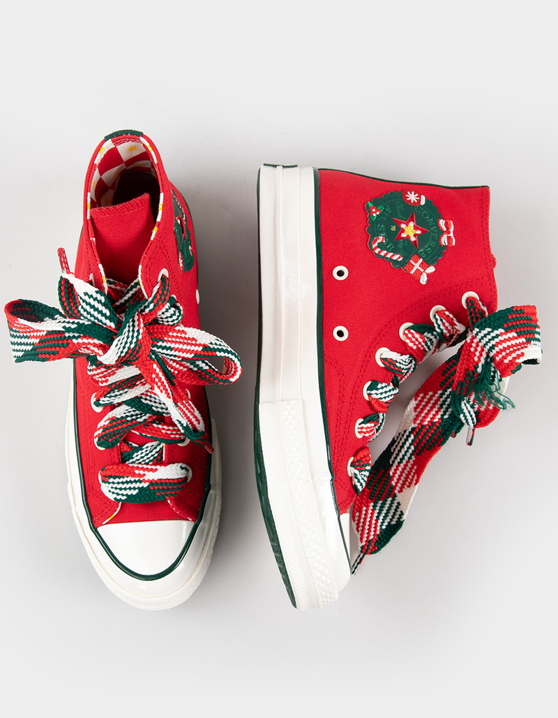 CONVERSE Chuck 70 Christmas High Top Womens Shoes image number 11