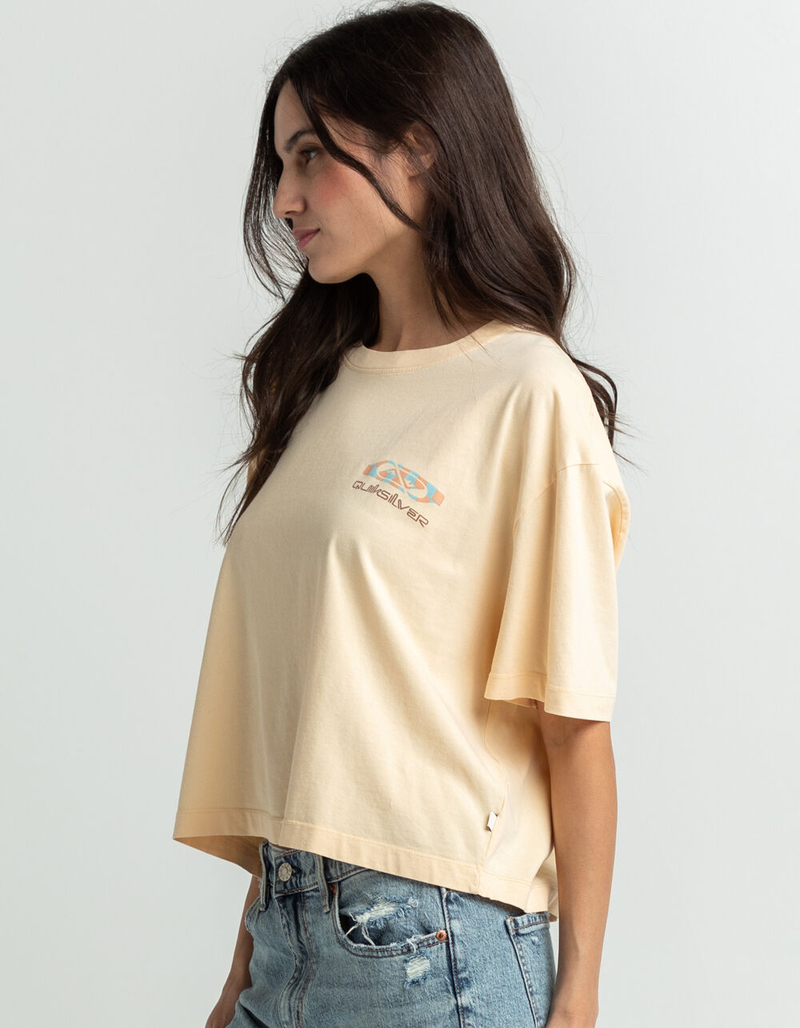 QUIKSILVER Pioneer Womens Oversized Crop Tee image number 1