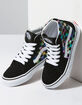 VANS Iridescent Check Sk8-Hi Black & True White Girls Shoes image number 3
