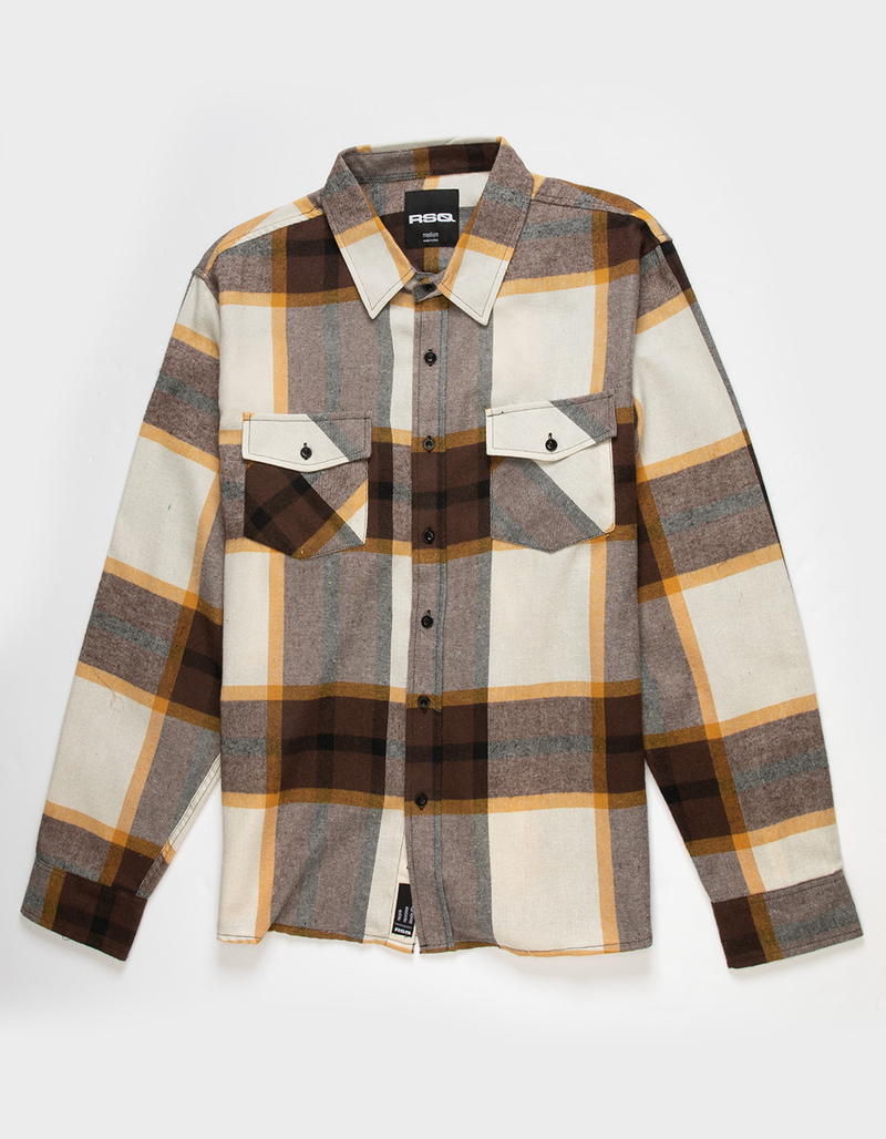RSQ Mens Plaid Flannel image number 1