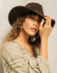 WEST OF MELROSE Wide Brim Felt Womens Rancher Hat image number 1