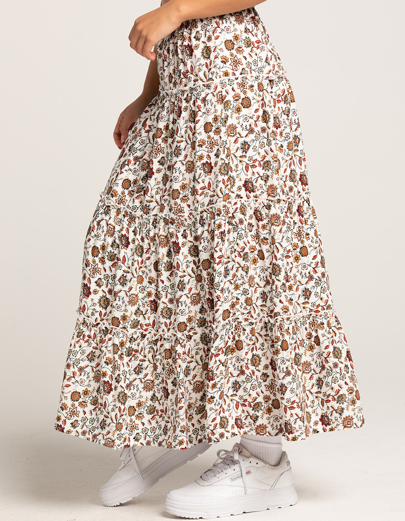 RSQ Womens Tiered Maxi Skirt image number 2