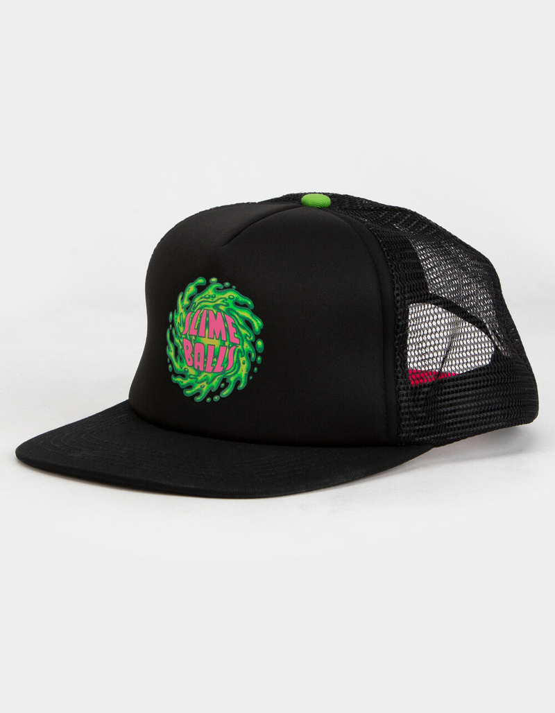 SLIME BALLS Logo Mesh Mens Trucker Hat image number 0