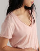 FREE PEOPLE Take 2 Womens Tee image number 2