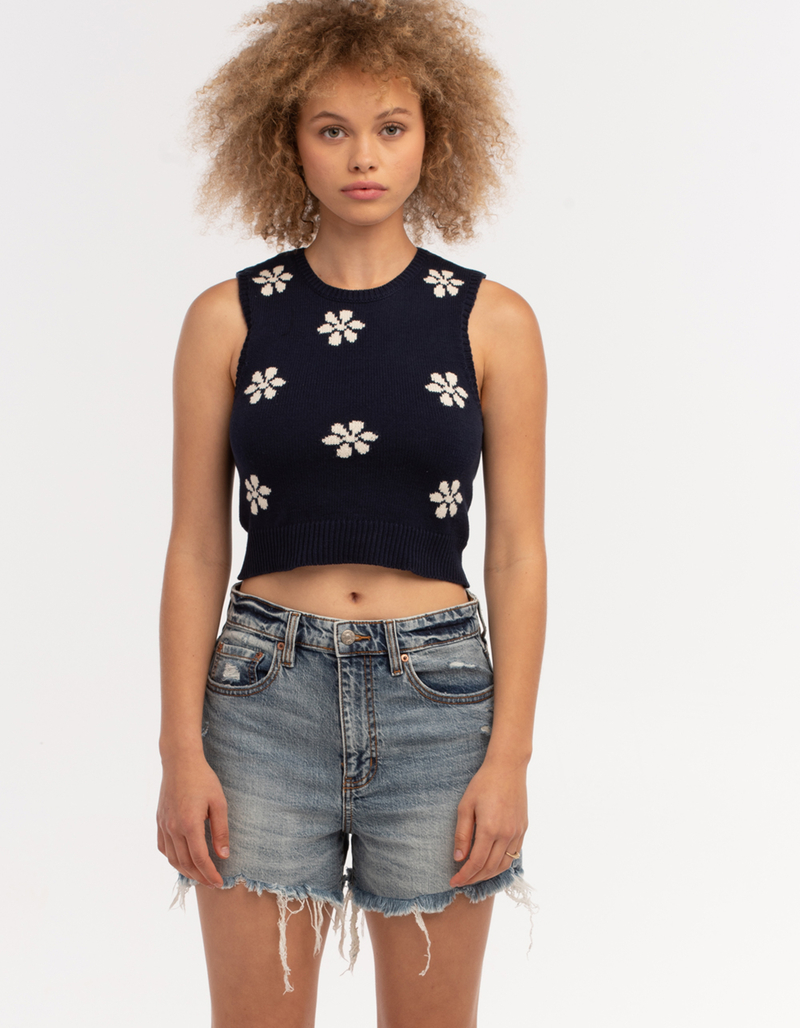 DAZE High Rise Womens Denim Shorts image number 0