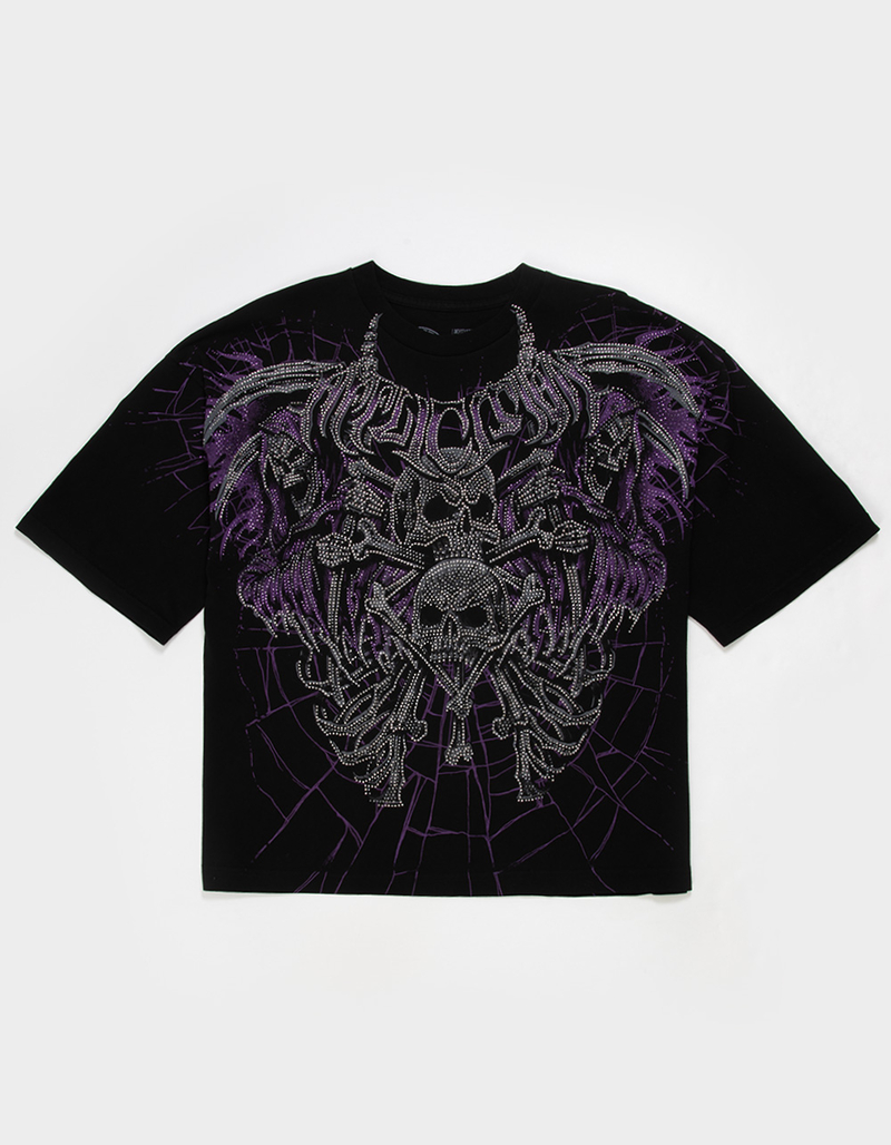 AFFLICTION Darkness Falls Mens Boxy Tee image number 0