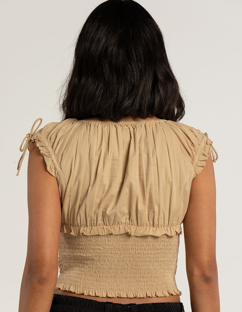 BDG Urban Outfitters Nova Ruched Womens Top image number 2