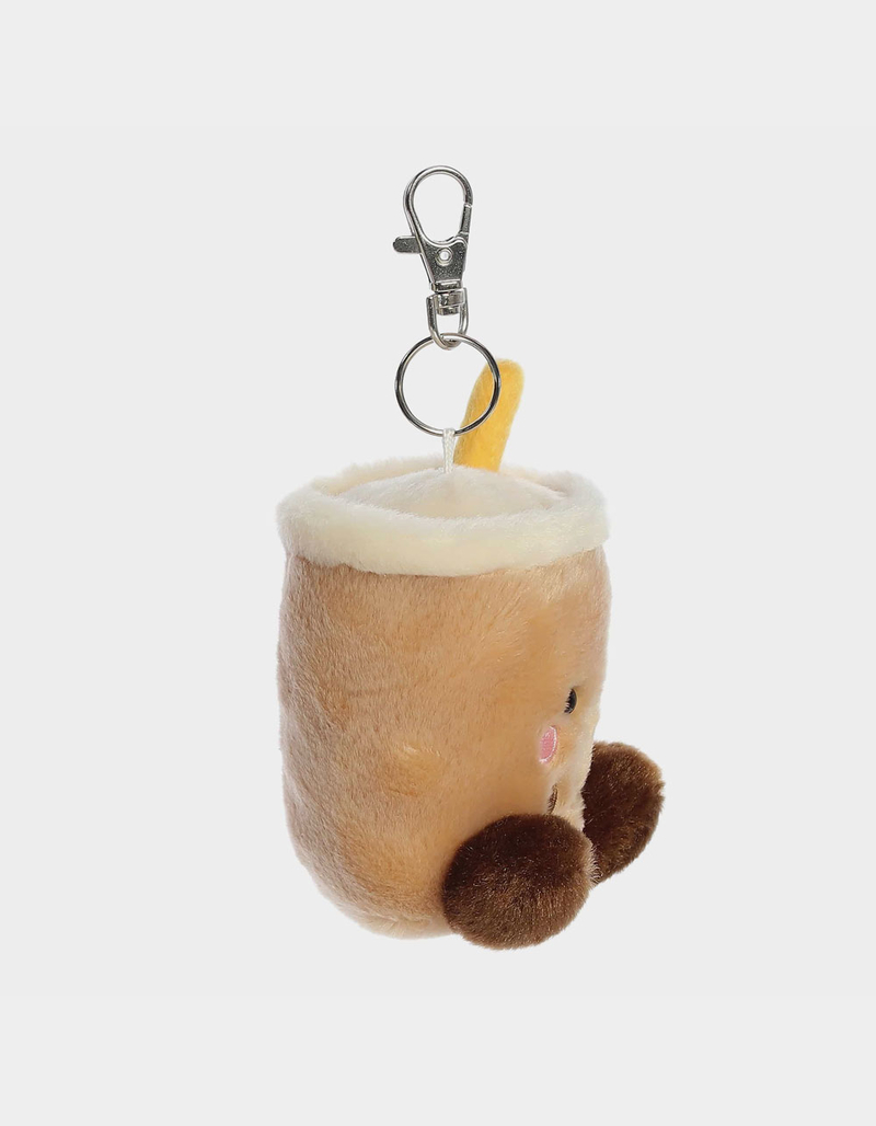 PALM PALS Boba Milk Tea Plush Bag Charm image number 2
