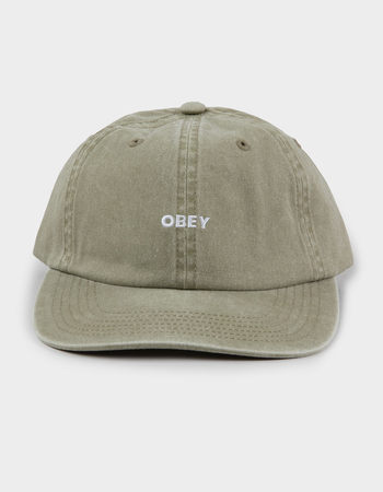 OBEY Pigment Bold 6 Panel Strapback Hat Alternative Image