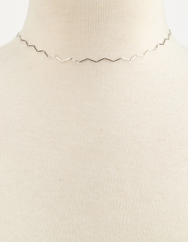 FULL TILT 5 Pack Heart Choker Necklaces image number 5