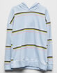 FULL TILT Wide Stripe Blue Girls Hoodie image number 1