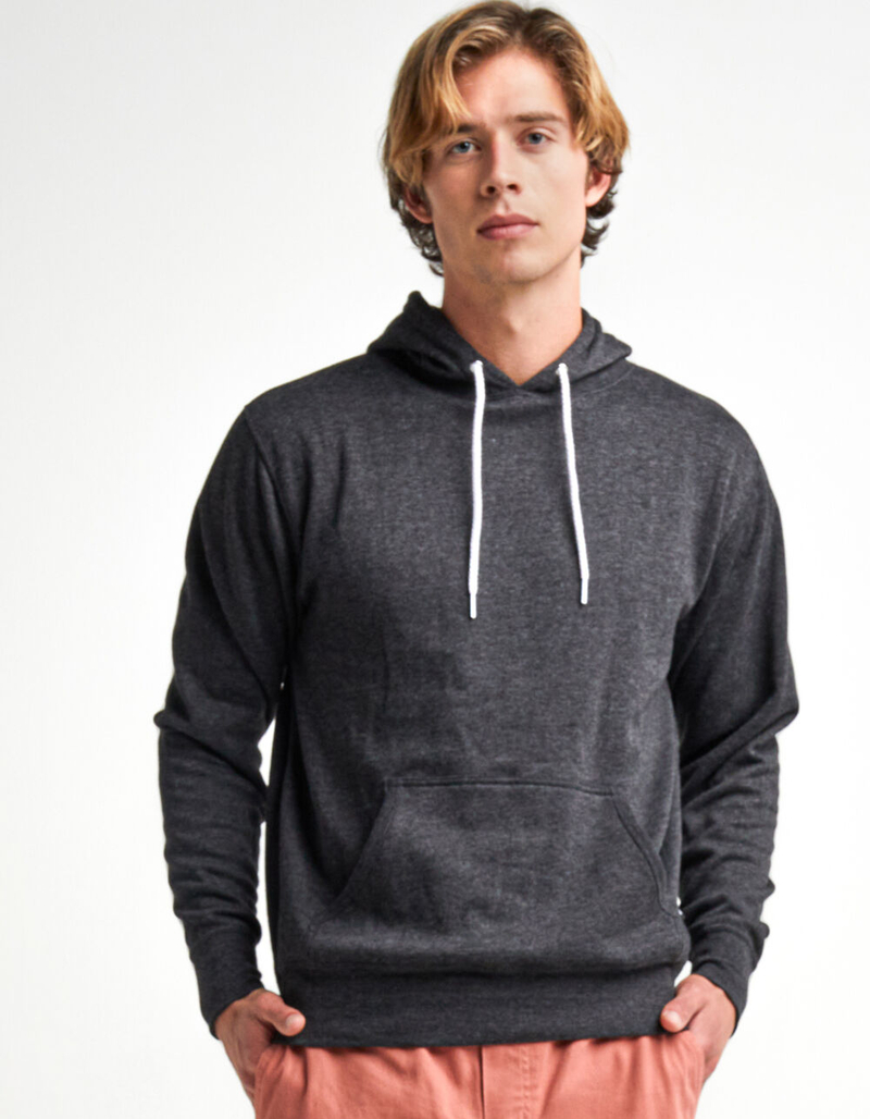 RSQ Mens Charcoal Pullover Hoodie image number 2