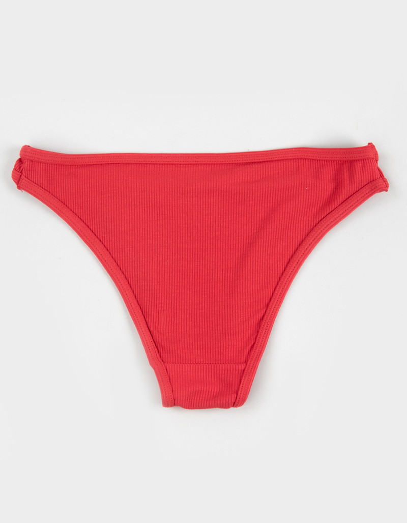 FULL TILT High Leg Rib Bikini Panties image number 1