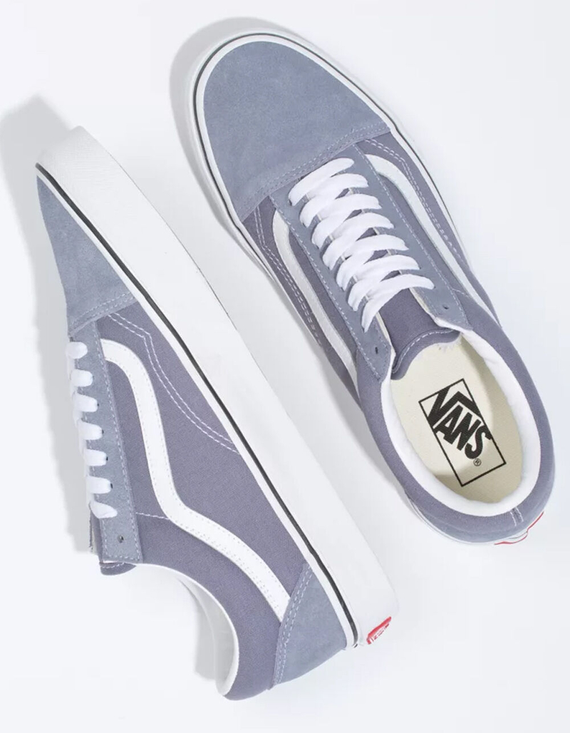 VANS Old Skool Blue Granite & True White Shoes image number 2