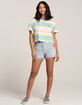 OBEY Arielle Womens Knit Crop Tee image number 5