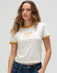 VANS De La Vans Womens Ringer Tee image number 1