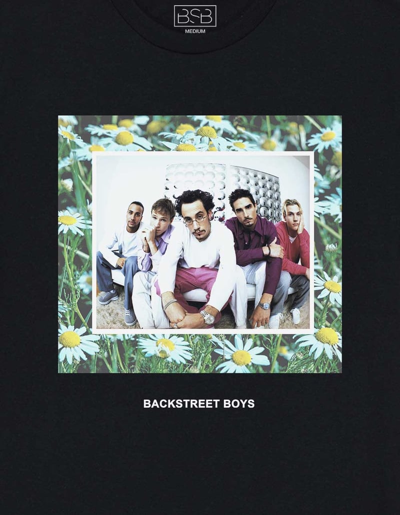 BACKSTREET BOYS Polaroid Daisies Unisex Tee image number 1