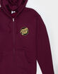 SANTA CRUZ Kendall Wolf Dot Mens Zip-Up Hoodie image number 4