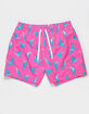 CHUBBIES Lined Classic Mens 5.5'' Volley Shorts image number 3